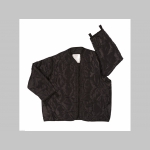 Sharp Skinheads  Zimná bunda M-65 čierna, čiastočne nepremokavá, zateplená odnímateľnou štepovanou podšívkou-Thermo Liner pripevnenou gombíkmi 